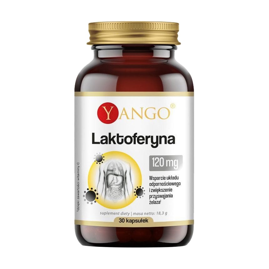 Лактоферин Yango Lactoferrin, 30 капсул